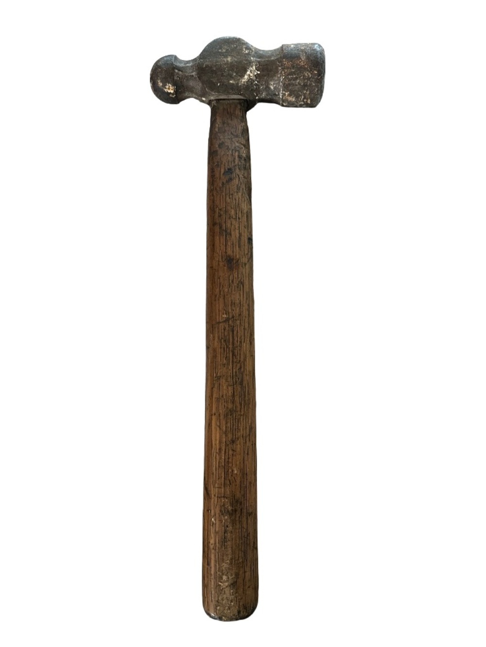 Vintage Ball Peen Hammer 15” Wood Metal Handle Tools Home Decor